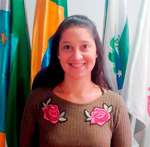Andressa da Silva<br><small>LICENCIADA PARA ASSUMIR CARGO DE SECRETÁRIA NO PODER EXCECUTIVO</small>